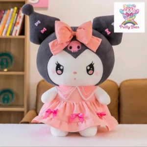 Plush Princess Kuromi Teddy Bear