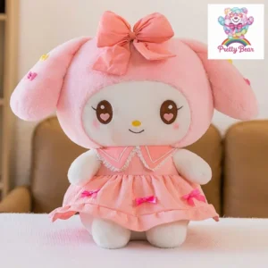 Plush Princess Kuromi Teddy Bear