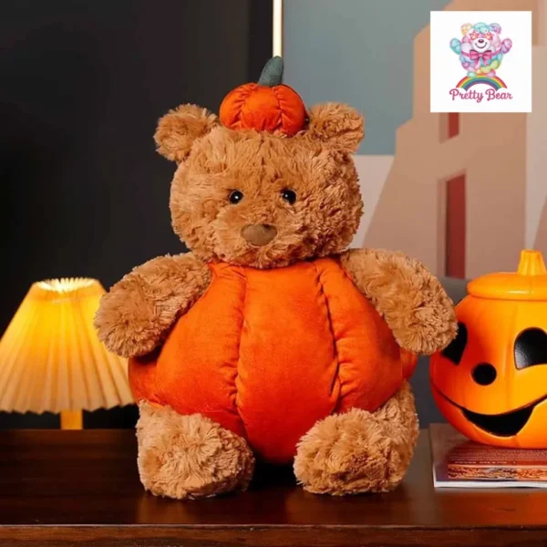 35cm Bartholomew Bear Pumpkin Plush