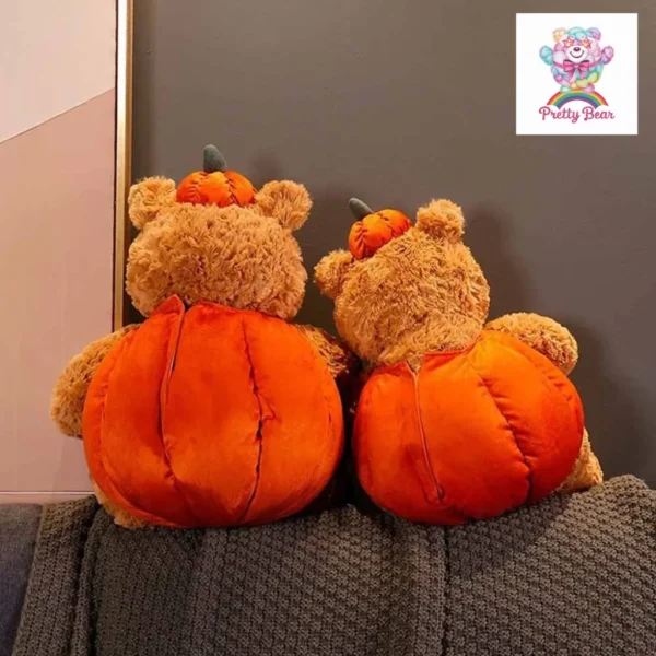 35cm Bartholomew Bear Pumpkin Plush